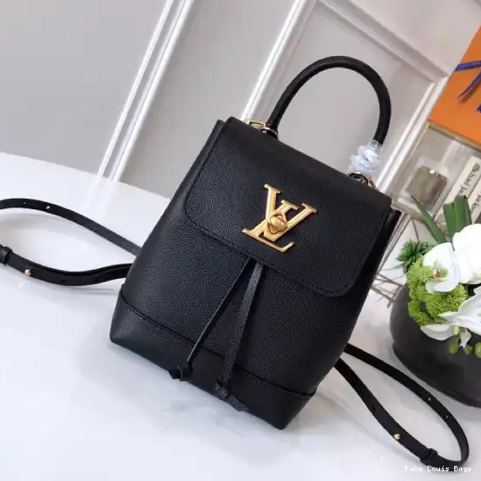 Rep ladies Louis Vuitton MINI BACKPACK LOCKME 0506